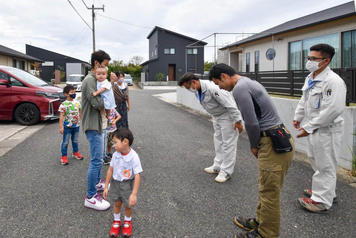 福岡県北九州市若松区01　注文住宅建築現場リポート③　～上棟式・前編～