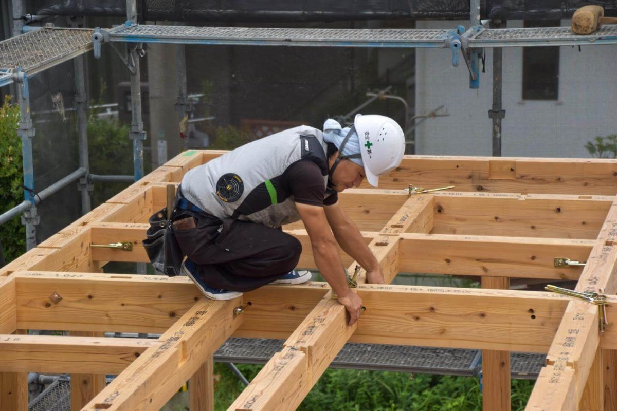 福岡県北九州市若松区01　注文住宅建築現場リポート③　～上棟式・前編～