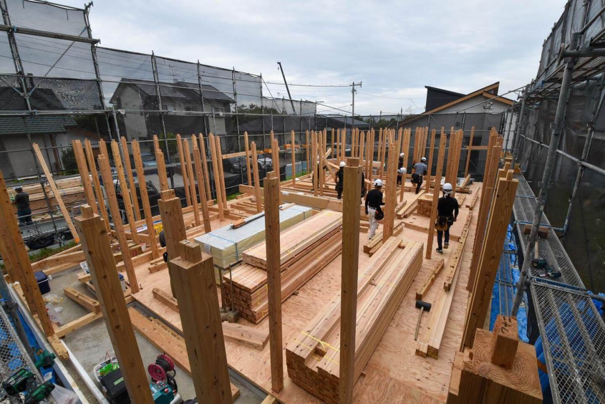 「北九州市若松区01」注文住宅現場リポート③【上棟式】
