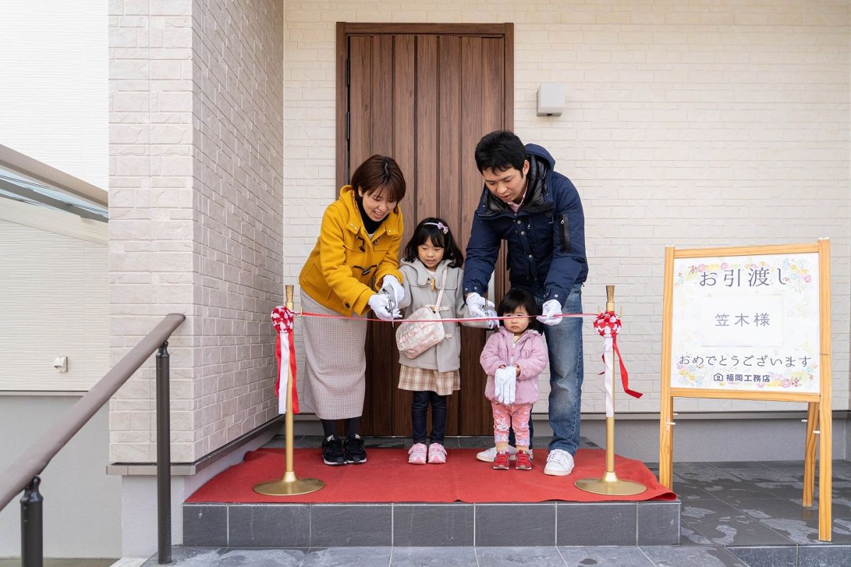 「北九州市若松区02」注文住宅現場リポート⑥【お引き渡し式】