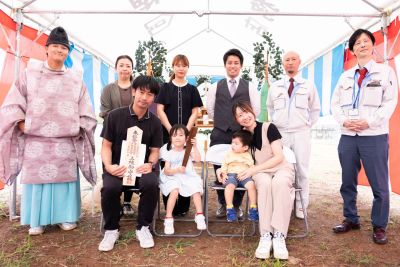 「宗像市13」注文住宅現場リポート①【地鎮祭】