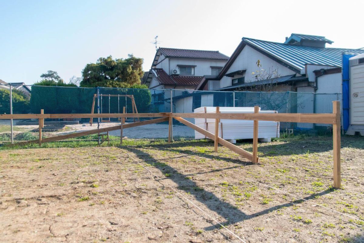 「宮若市02」注文住宅現場リポート②【基礎工事】【遣り方】
