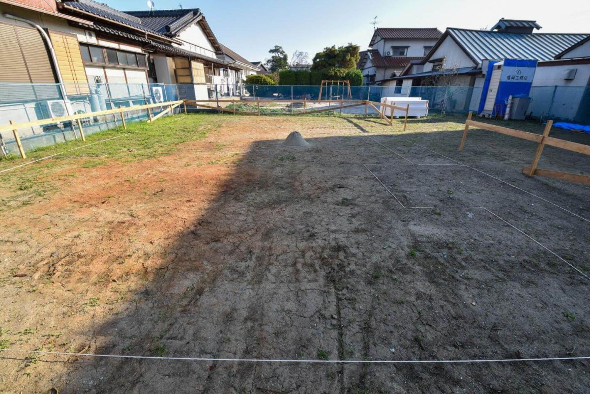 「宮若市02」注文住宅現場リポート②【基礎工事】【遣り方】