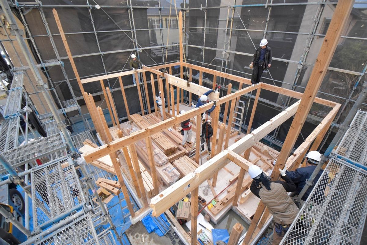 「福岡市南区三宅02」注文住宅現場リポート②【上棟式】