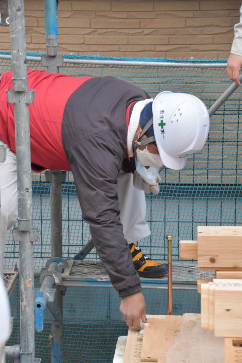 「福岡市南区三宅02」注文住宅現場リポート②【上棟式】