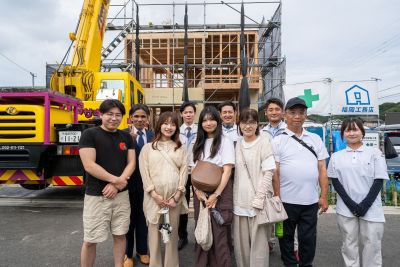 「水巻町03」注文住宅現場リポート③【上棟式】