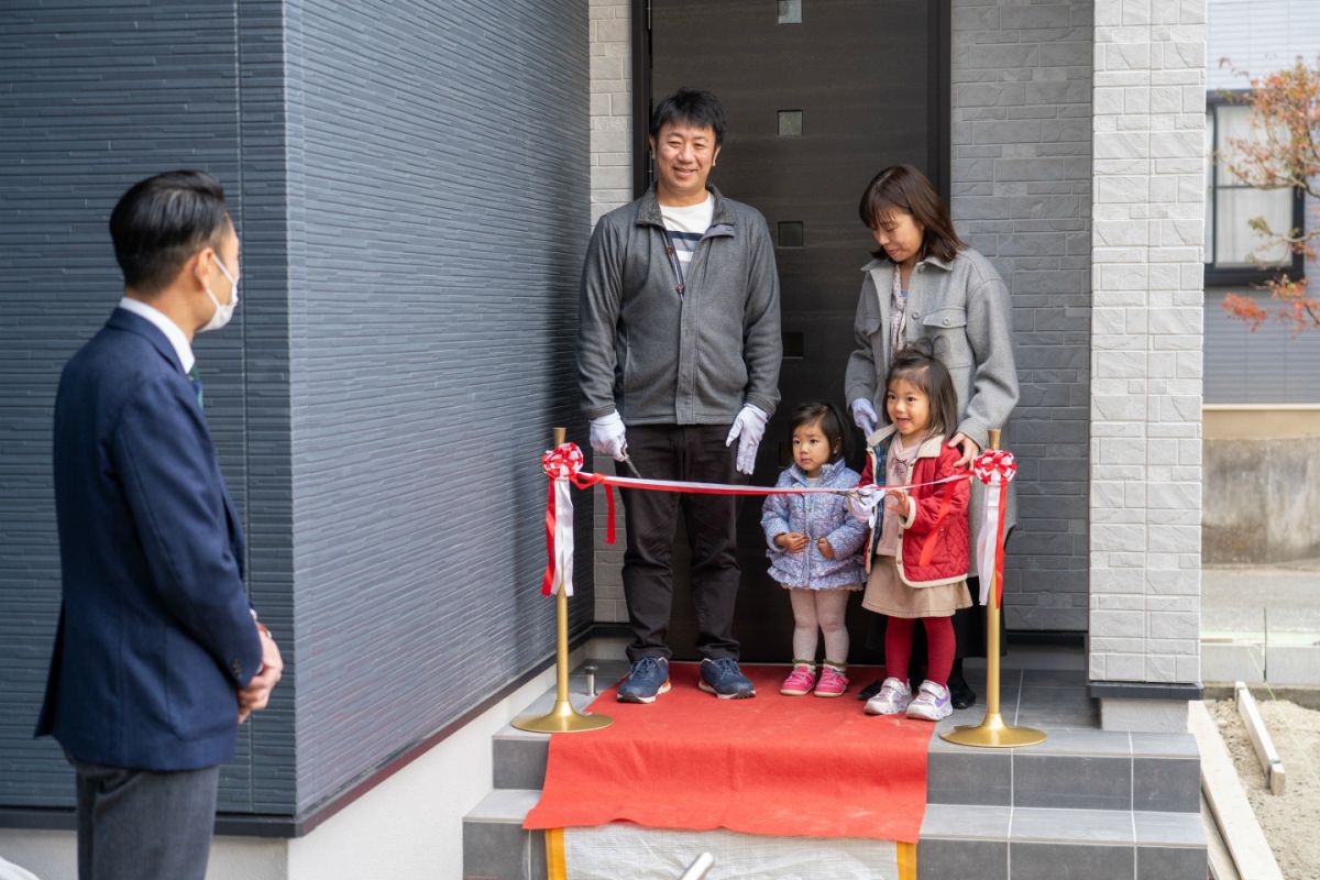 福岡県福岡市早良区11　注文住宅建築現場リポート⑦　～お引き渡し式～