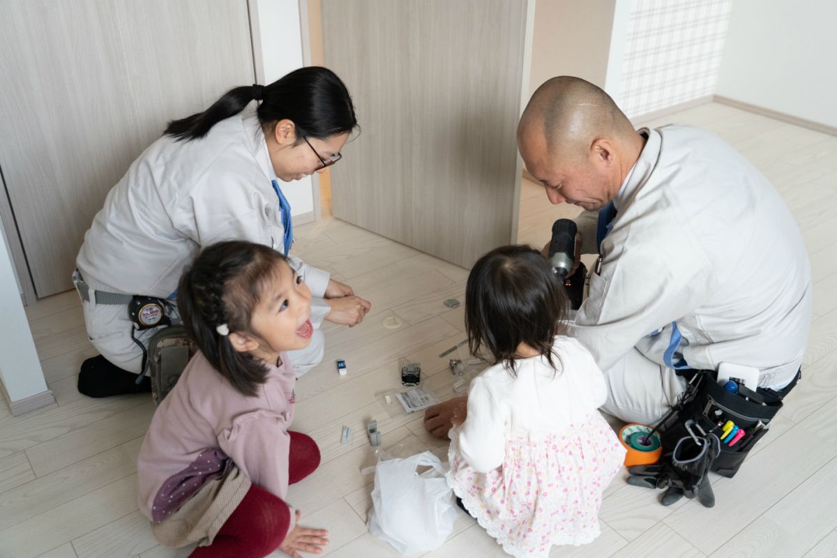 福岡県福岡市早良区11　注文住宅建築現場リポート⑦　～お引き渡し式～