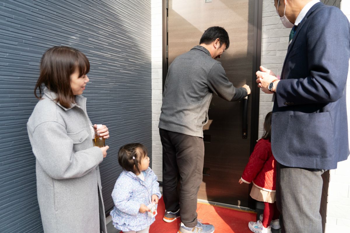 「福岡市早良区11」注文住宅現場リポート⑦【お引き渡し式】