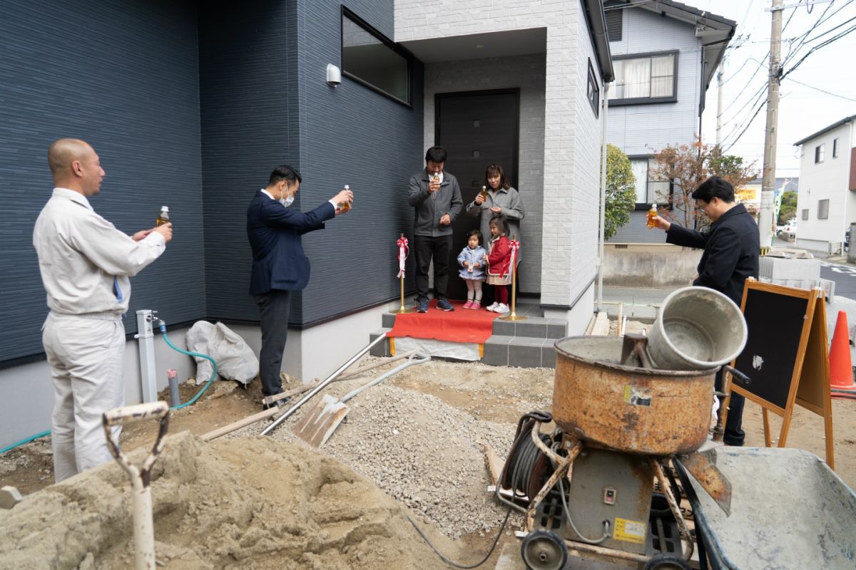 福岡県福岡市早良区11　注文住宅建築現場リポート⑦　～お引き渡し式～