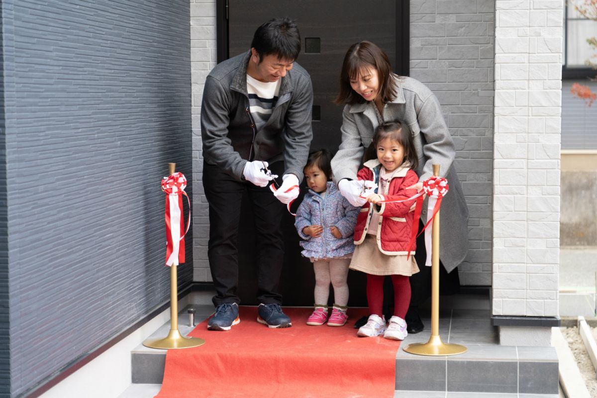 福岡県福岡市早良区11　注文住宅建築現場リポート⑦　～お引き渡し式～