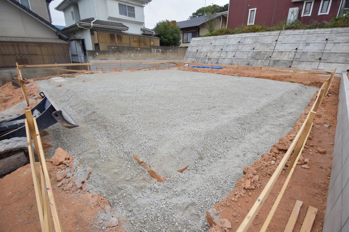 福岡県筑紫野市14　注文住宅建築現場リポート②　～基礎工事〜