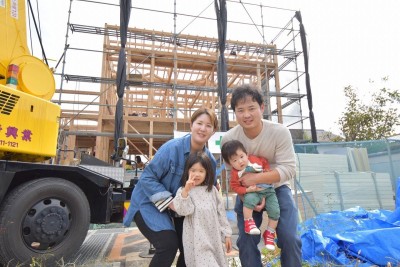 「那珂川市11」注文住宅現場リポート③【上棟式】