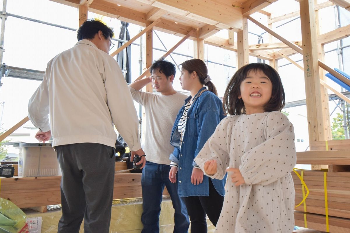 福岡県那珂川市11　注文住宅建築現場リポート③　～上棟式～