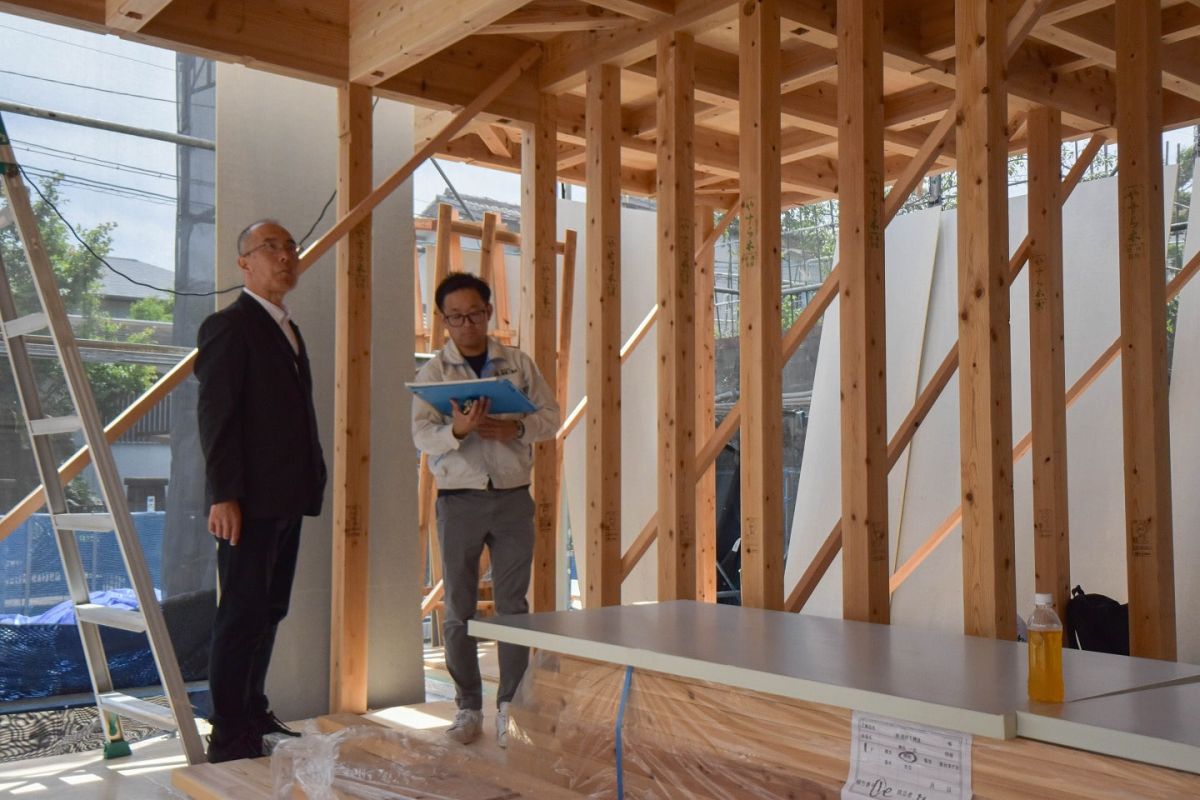 「福岡市南区27」注文住宅現場リポート④【上棟式】