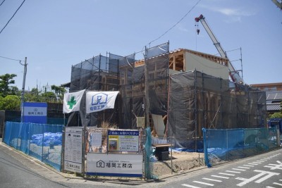 「福岡市南区27」注文住宅現場リポート④【上棟式】