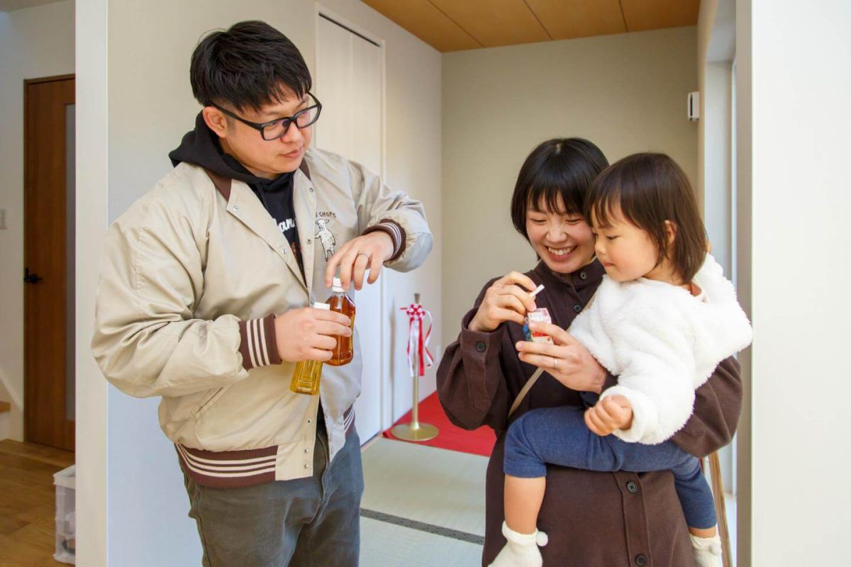 北九州市小倉北区01　注文住宅建築現場⑧　～お引き渡し式～