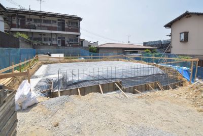 「北九州市八幡西区塔野01」注文住宅現場リポート②【基礎工事】【深基礎】