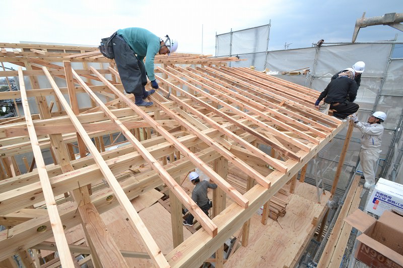 福岡県太宰府市02　注文住宅建築現場リポート⑤　～上棟式～