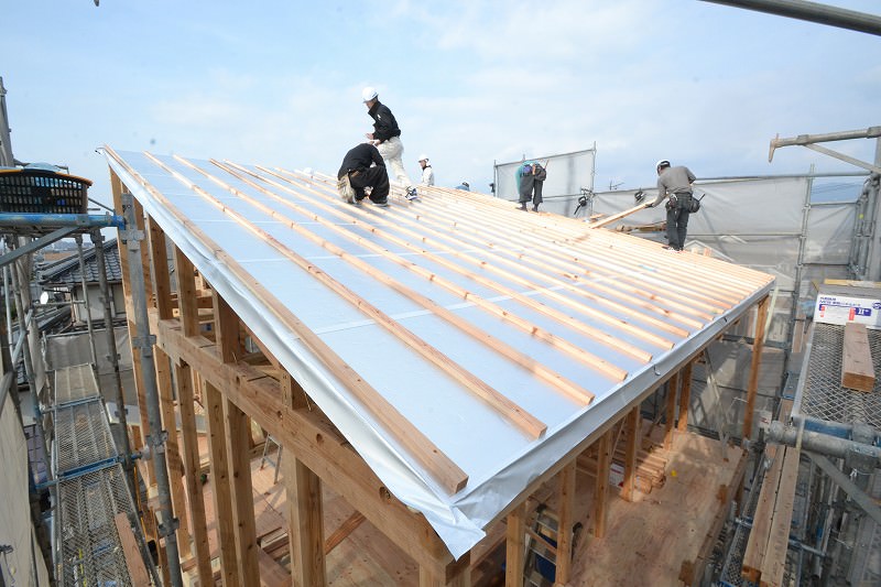 「太宰府市02」注文住宅現場リポート⑤【上棟式】