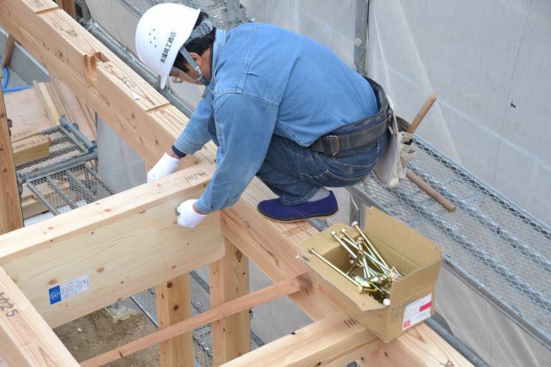 福岡県太宰府市02　注文住宅建築現場リポート⑤　～上棟式～