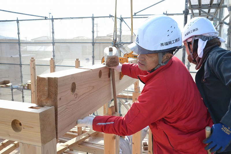 福岡県太宰府市02　注文住宅建築現場リポート⑤　～上棟式～