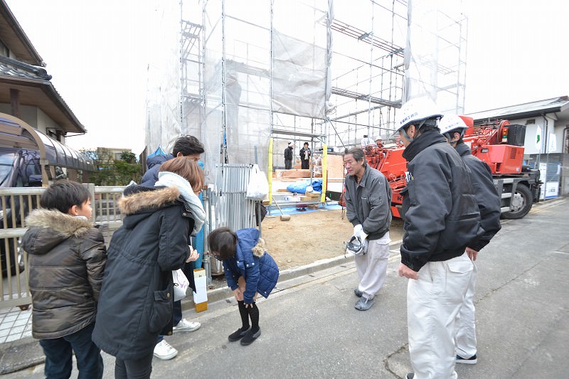 「太宰府市02」注文住宅現場リポート⑤【上棟式】