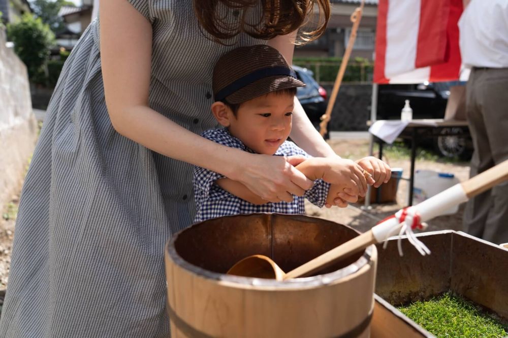 福岡県小郡市05　注文住宅建築現場リポート①　～地鎮祭～