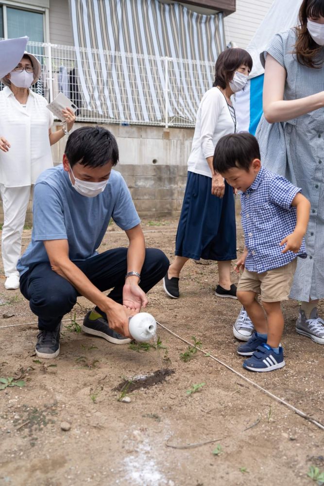 福岡県小郡市05　注文住宅建築現場リポート①　～地鎮祭～