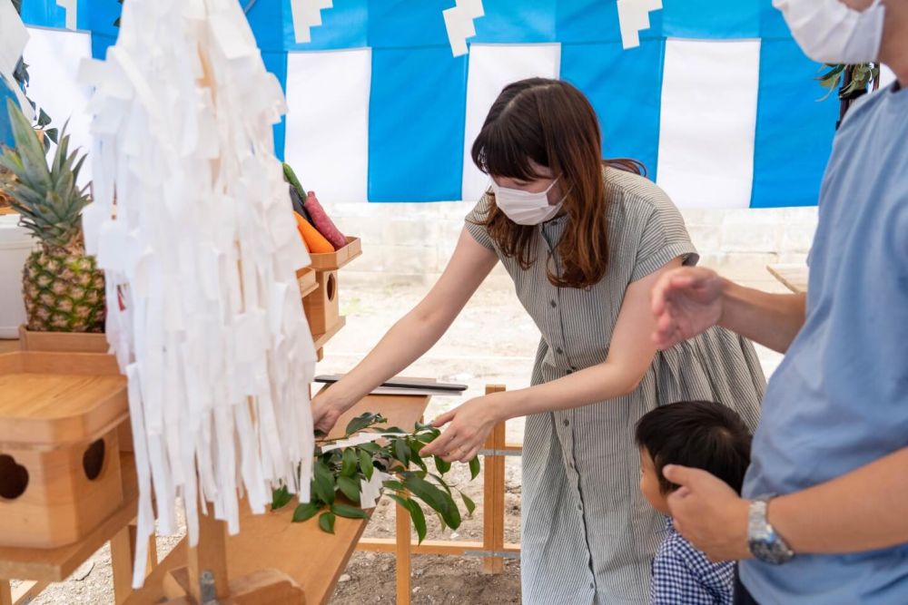「小郡市05」注文住宅現場リポート①【地鎮祭】