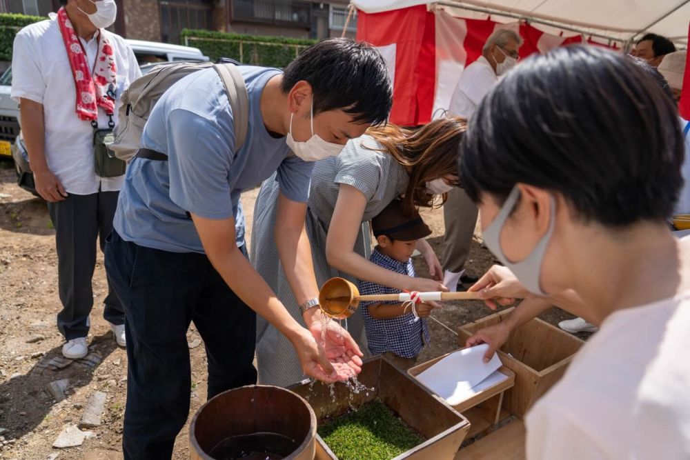 福岡県小郡市05　注文住宅建築現場リポート①　～地鎮祭～