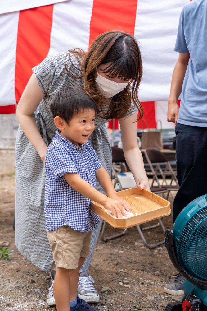 福岡県小郡市05　注文住宅建築現場リポート①　～地鎮祭～