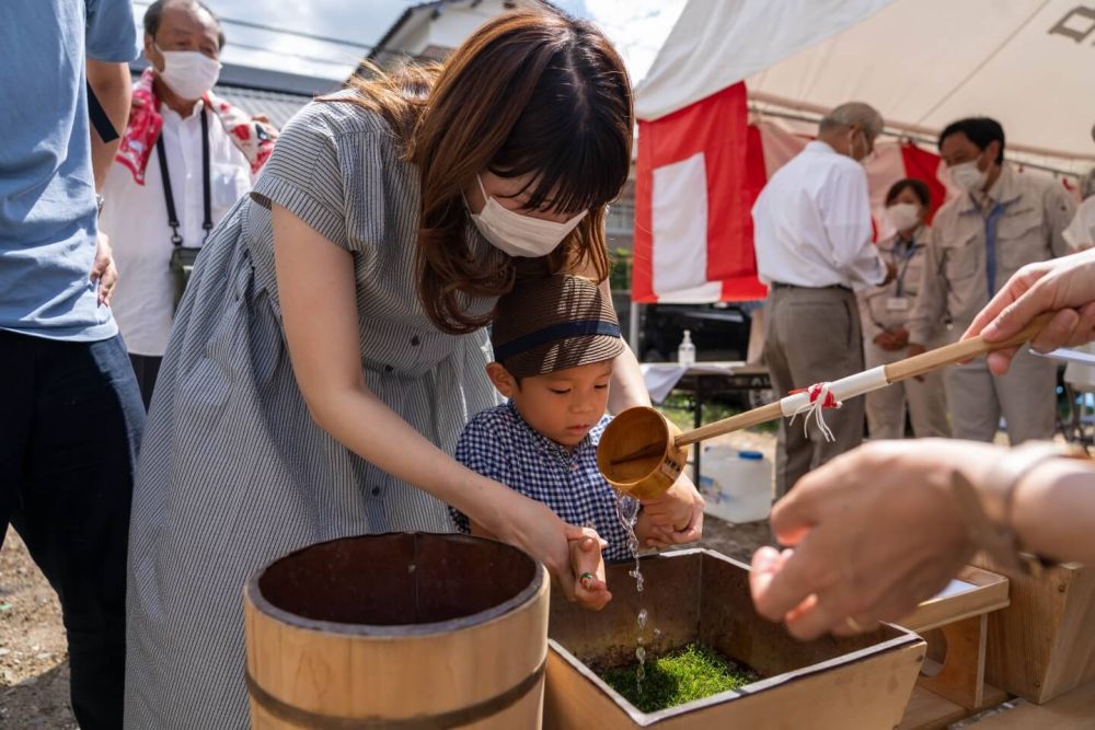 福岡県小郡市05　注文住宅建築現場リポート①　～地鎮祭～