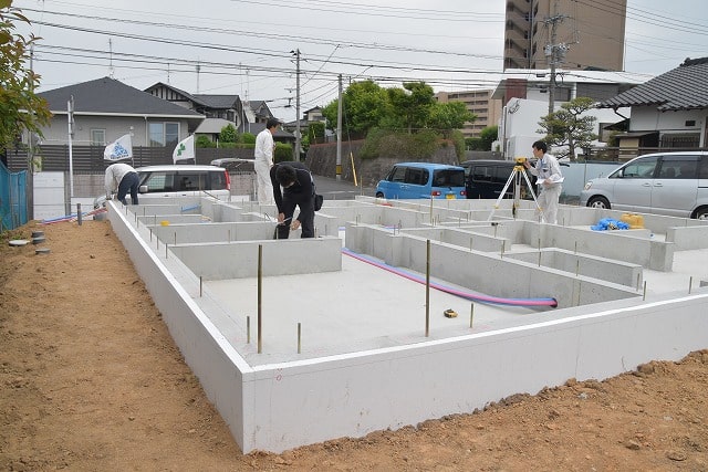 「宗像市04」注文住宅現場リポート③【基礎工事】【出来方検査】