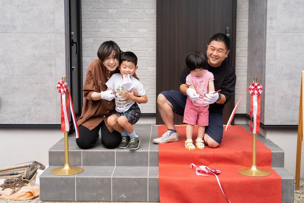 福岡県糸島市05　注文住宅建築現場リポート⑧　～お引き渡し式～