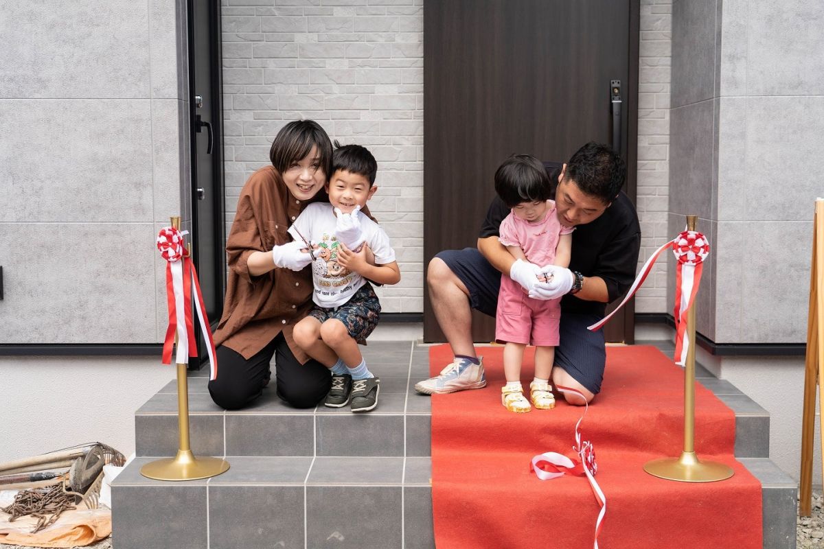 福岡県糸島市05　注文住宅建築現場リポート⑧　～お引き渡し式～