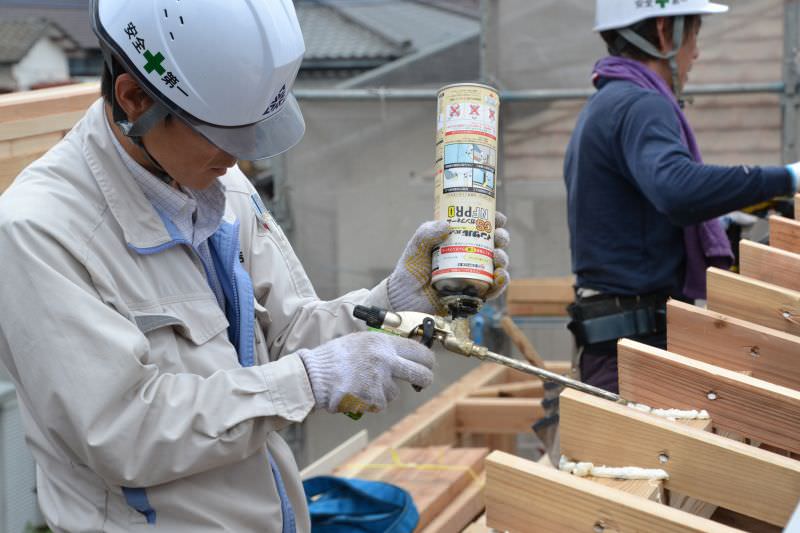 「福岡市南区04」注文住宅現場リポート④【上棟式】