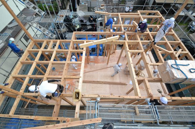 「福岡市南区04」注文住宅現場リポート④【上棟式】
