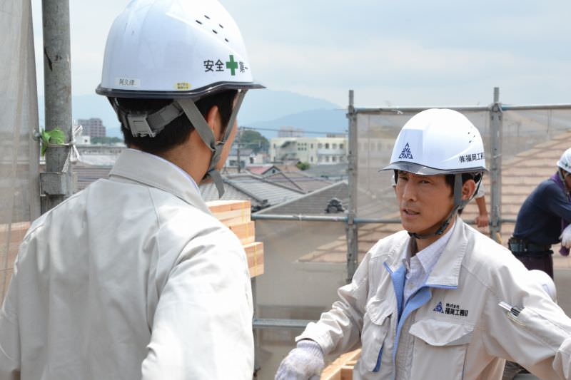 福岡市南区04　注文住宅建築現場リポート④　～上棟式～