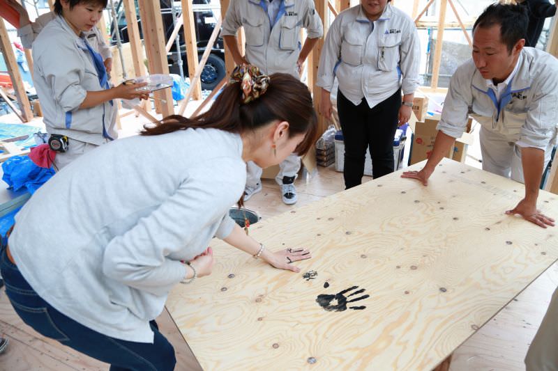 「福岡市南区04」注文住宅現場リポート④【上棟式】