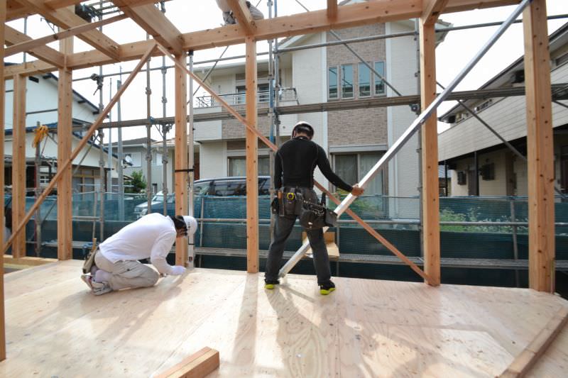 「福岡市南区04」注文住宅現場リポート④【上棟式】