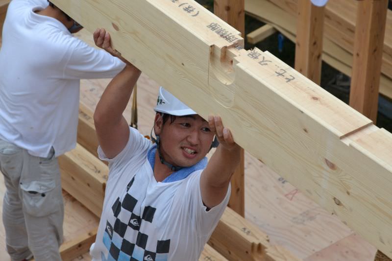 「福岡市南区04」注文住宅現場リポート④【上棟式】