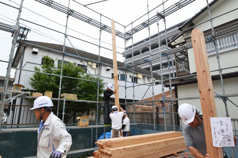 福岡市南区04　注文住宅建築現場リポート④　～上棟式～