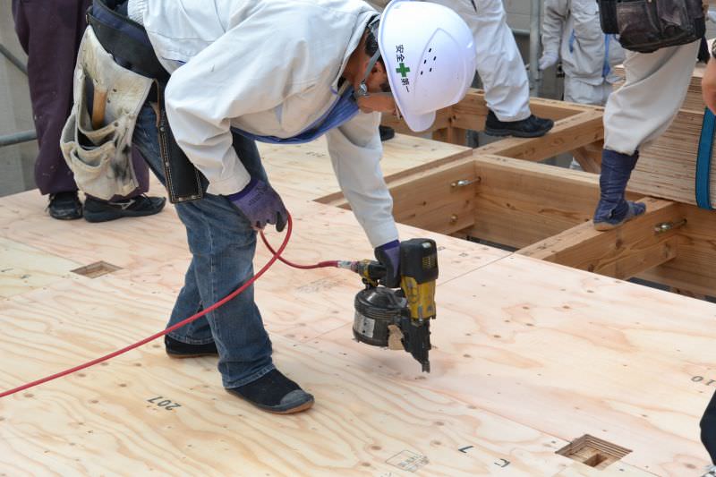 「福岡市南区04」注文住宅現場リポート④【上棟式】