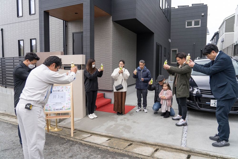 「福岡市城南区06」注文住宅現場リポート⑪【お引き渡し式】
