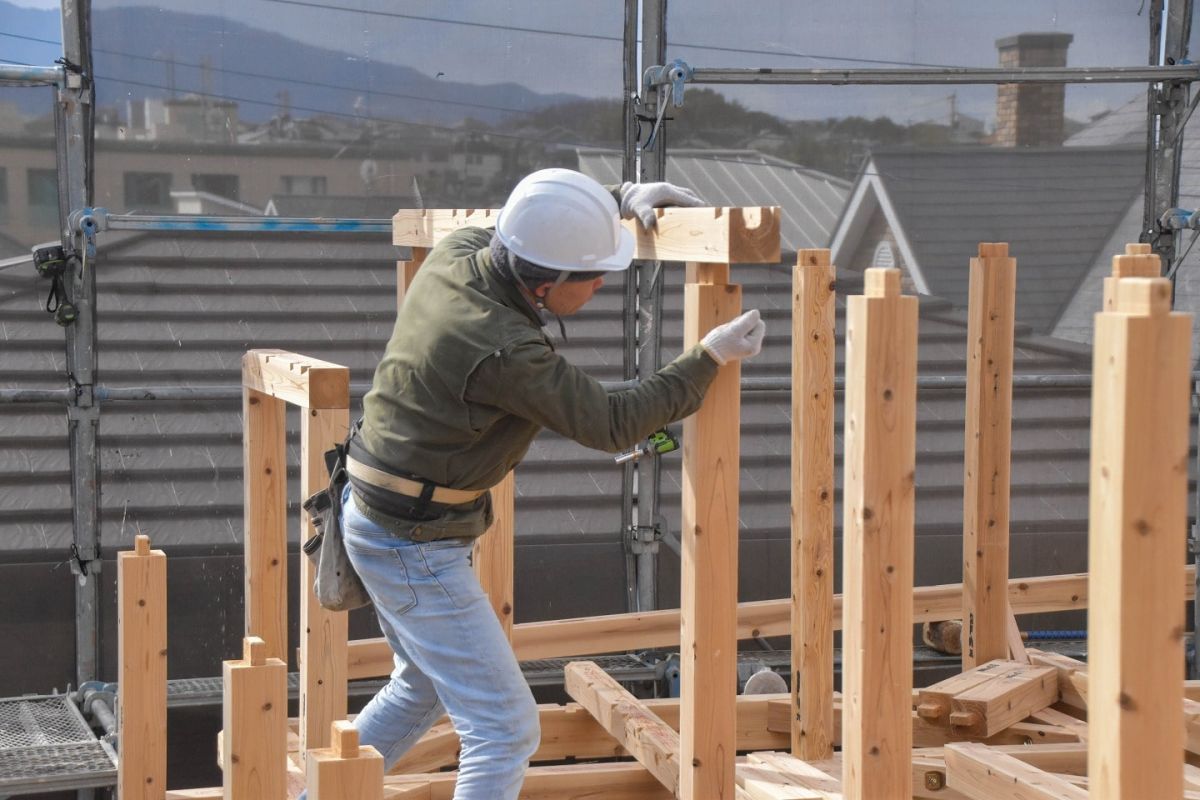「福岡市南区三宅02」注文住宅現場リポート③【上棟式】