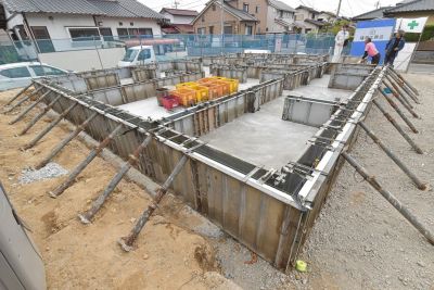 「福津市10」注文住宅現場リポート②【基礎工事】【型枠】