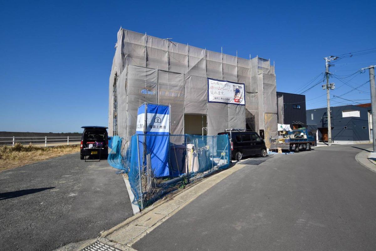 「福岡市東区11」注文住宅現場リポート⑥【木工事】【気密テープ】