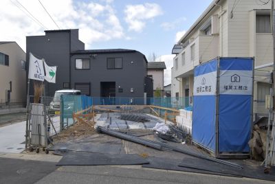 「福岡市城南区12」注文住宅現場リポート②【基礎工事】【捨てコン】