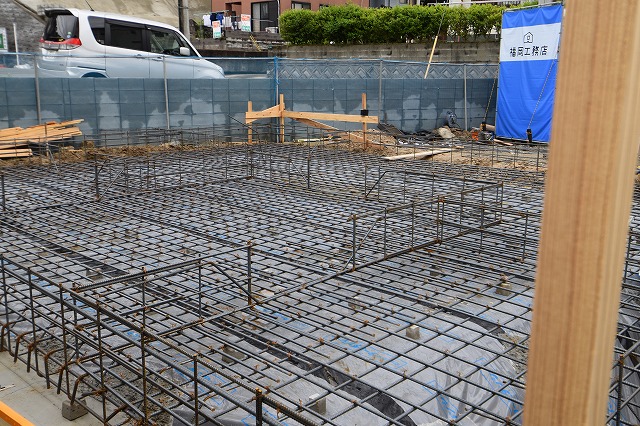「太宰府市04」注文住宅現場リポート②【基礎工事】【配筋】